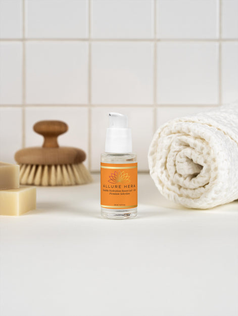 Gel dublu natural hidratant cu acid hialuronic