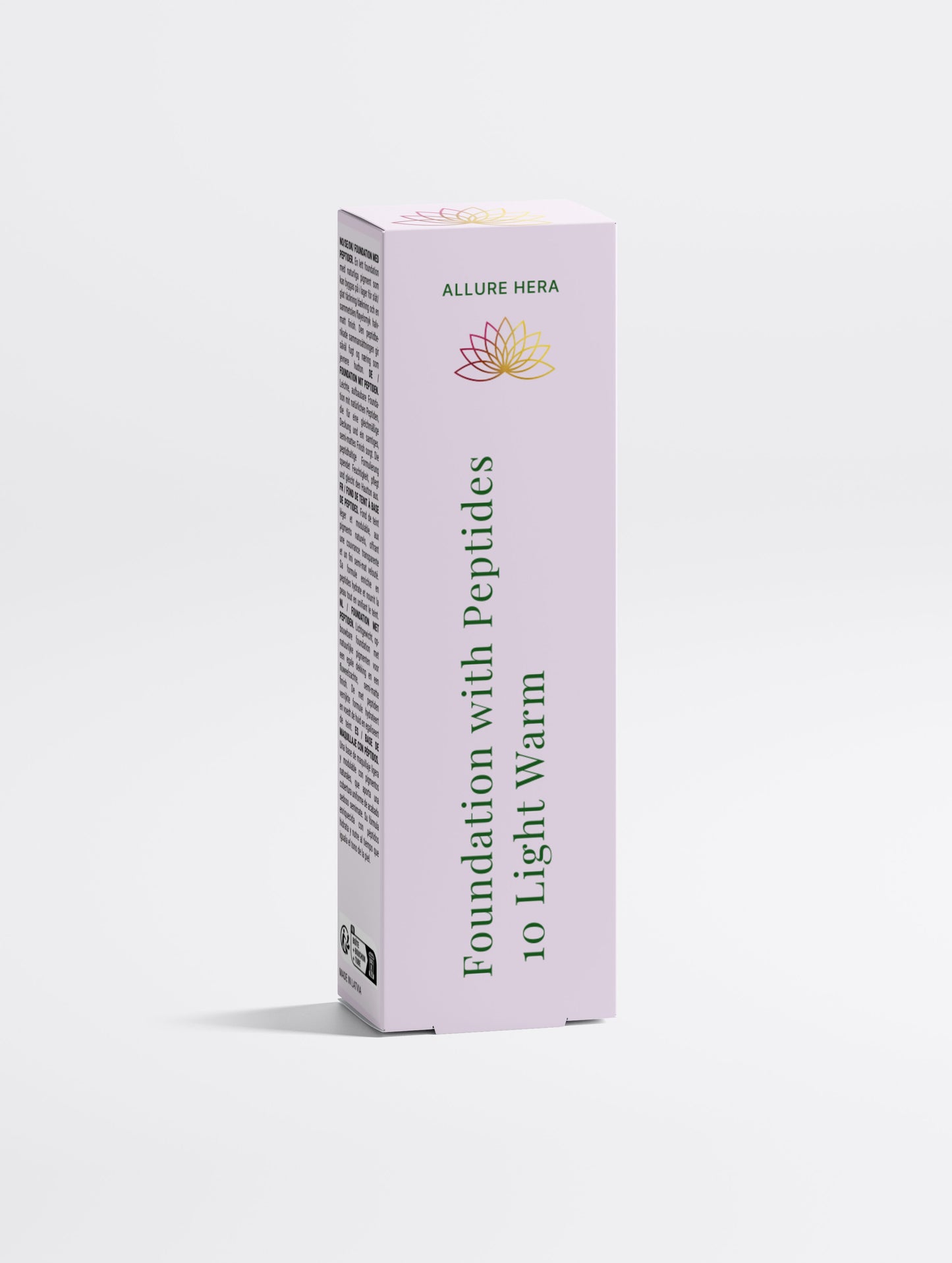 ALLURE HERA Foundation with Peptides, 10 Light Warm