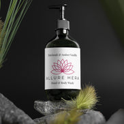 Hand & Body Wash, Patchouli & Amber Vanilla