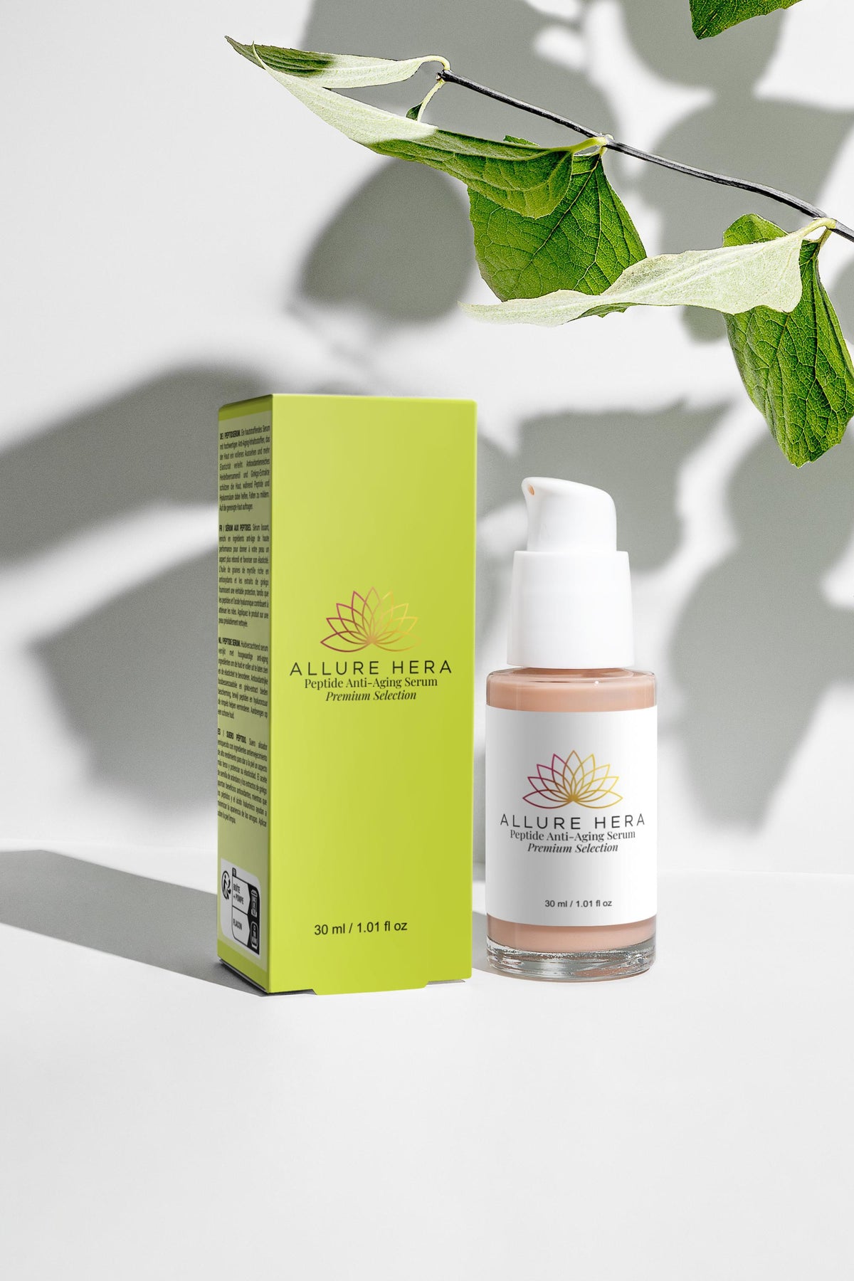 Ser concentrat, cu performanțe ridicate, infuzat cu Peptide și Acid Hialuronic