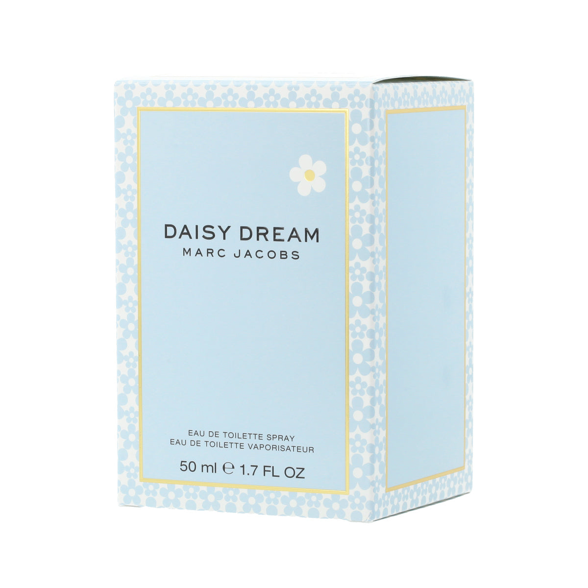 Marc Jacobs Daisy Dream perfume packaging on a white background