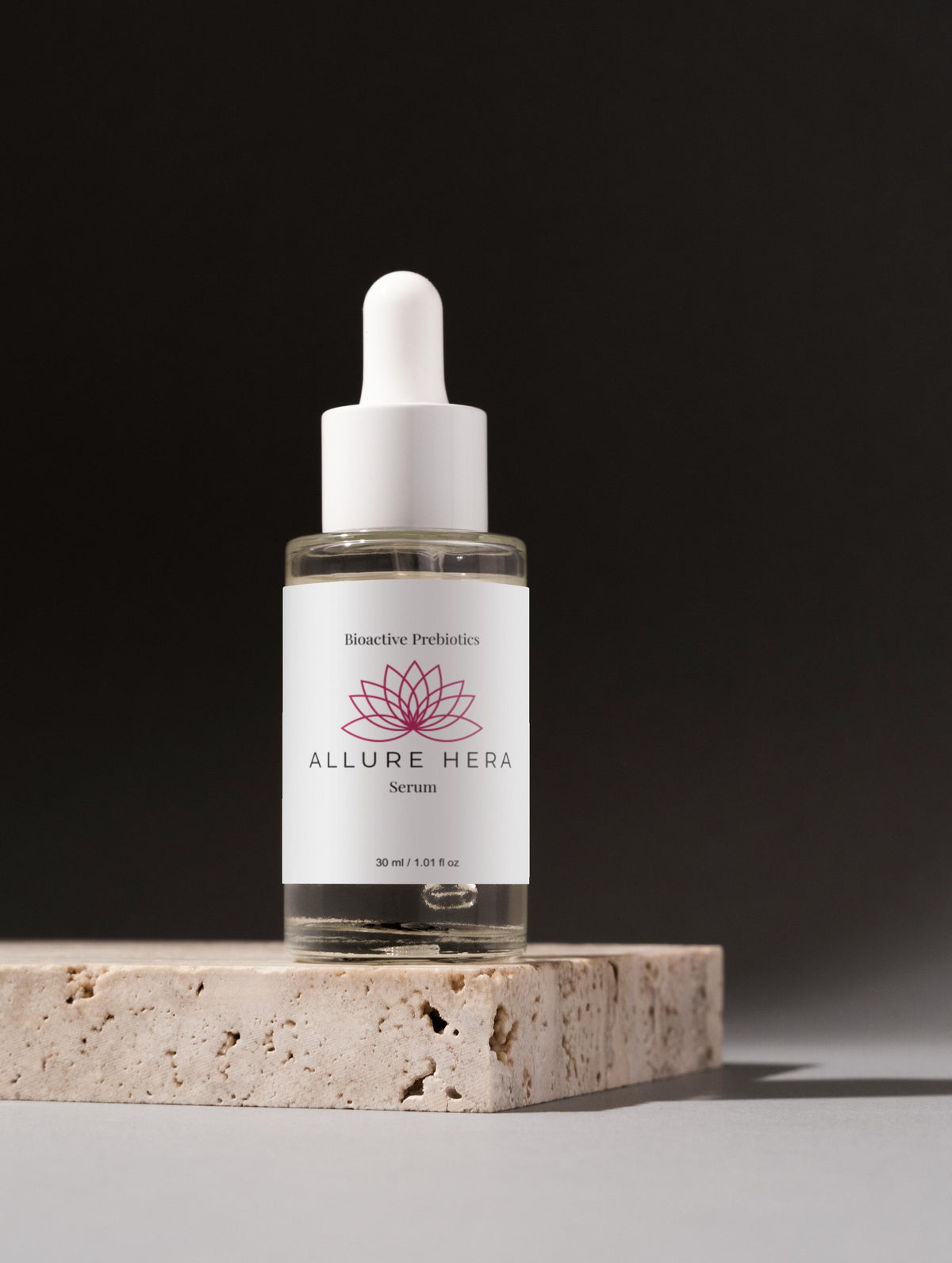 Ser cu Prebiotice – Bioactive Prebiotics Serum, 30 ml, cu 99% ingrediente naturale, 10% ingredinte organice.