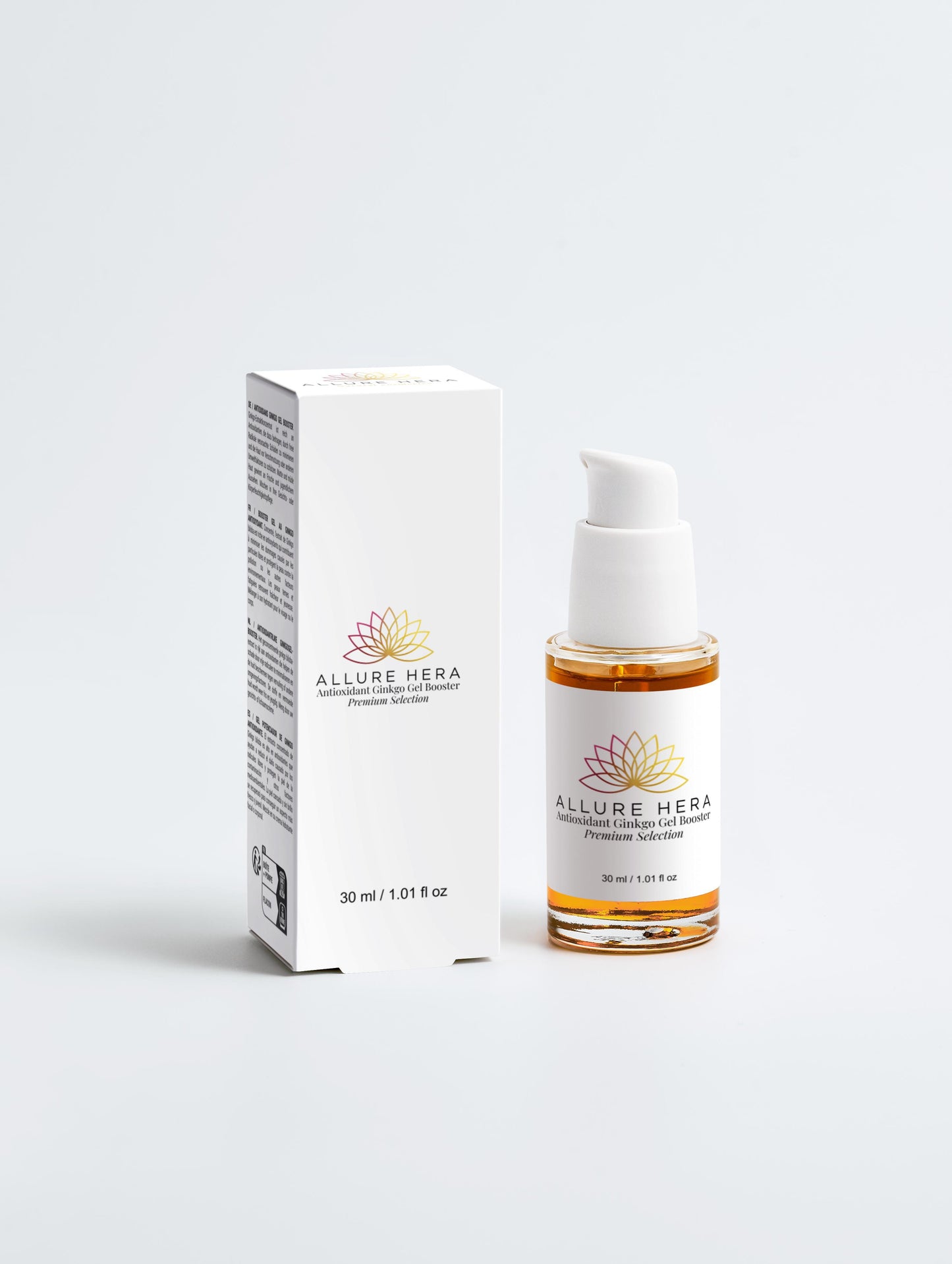 Antioxidant Ginkgo Gel Booster, 30 ml