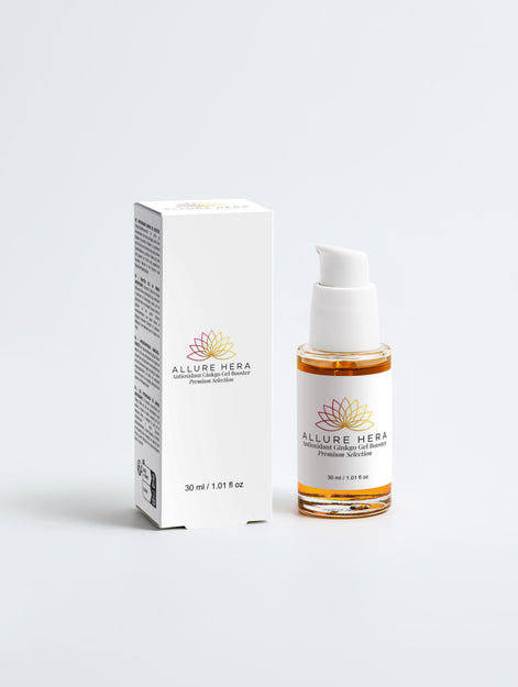 Antioxidant Ginkgo Gel Booster, 30 ml