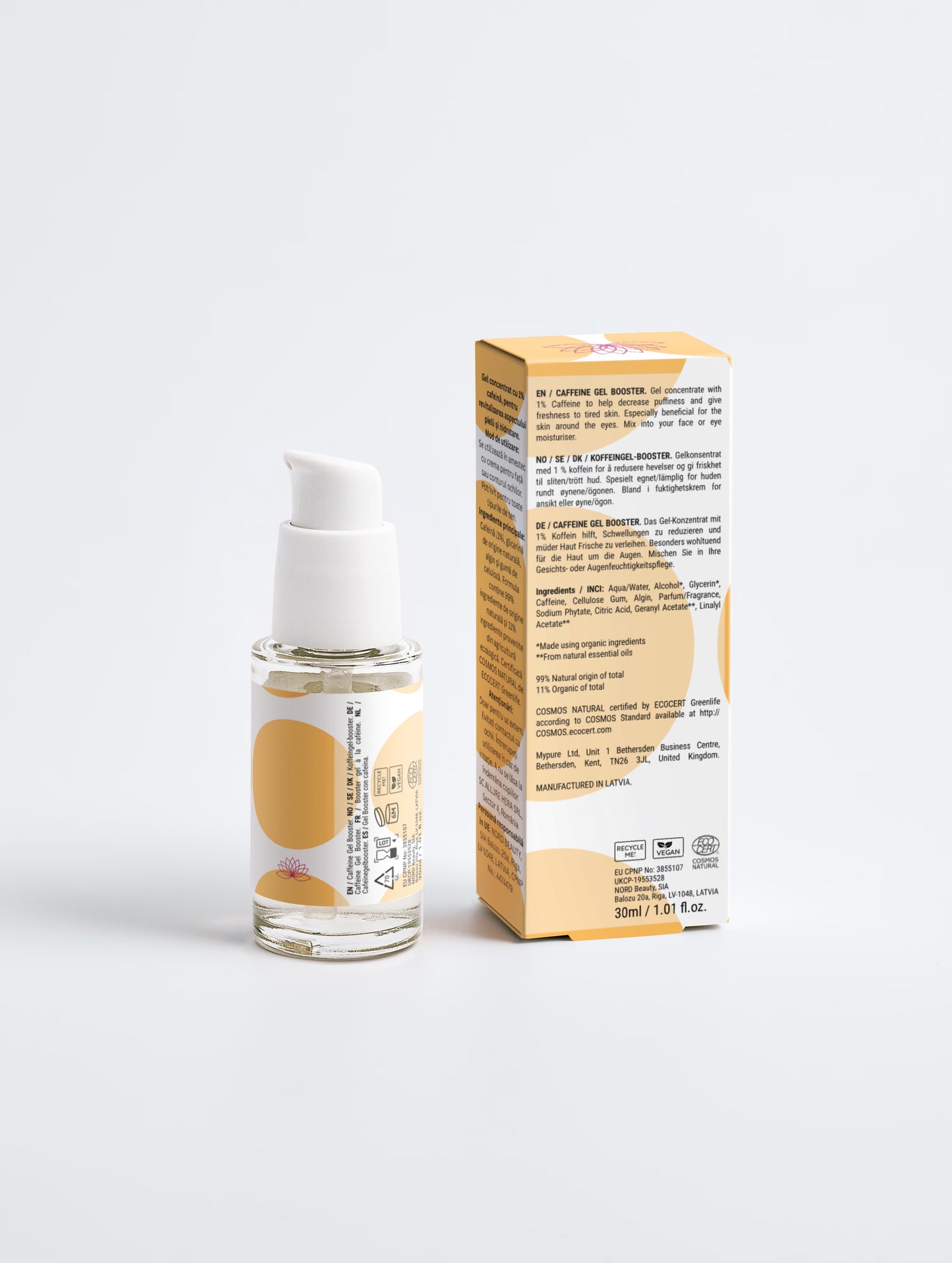 Allure Hera Caffeine Gel Booster, 30 ml