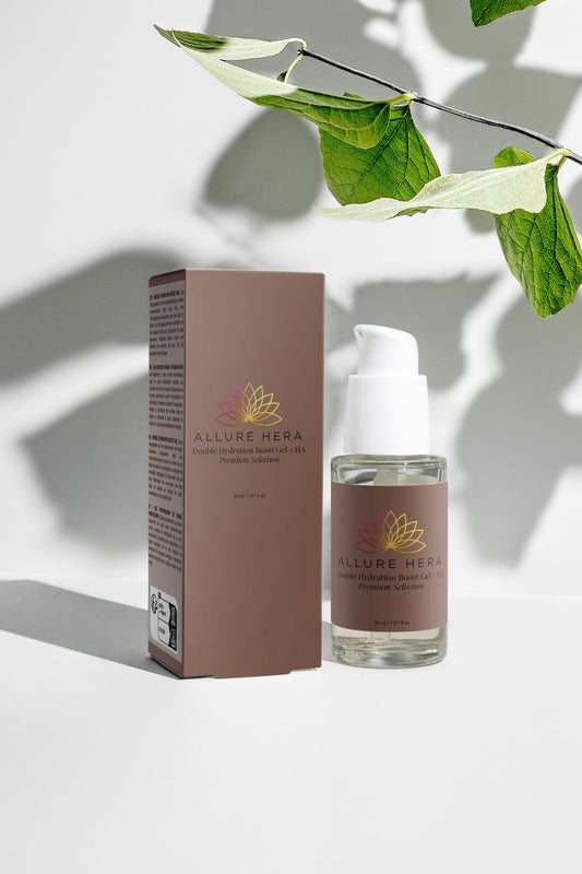 Gel Hidratant Față cu Acid Hialuronic Aloe – Anti-aging