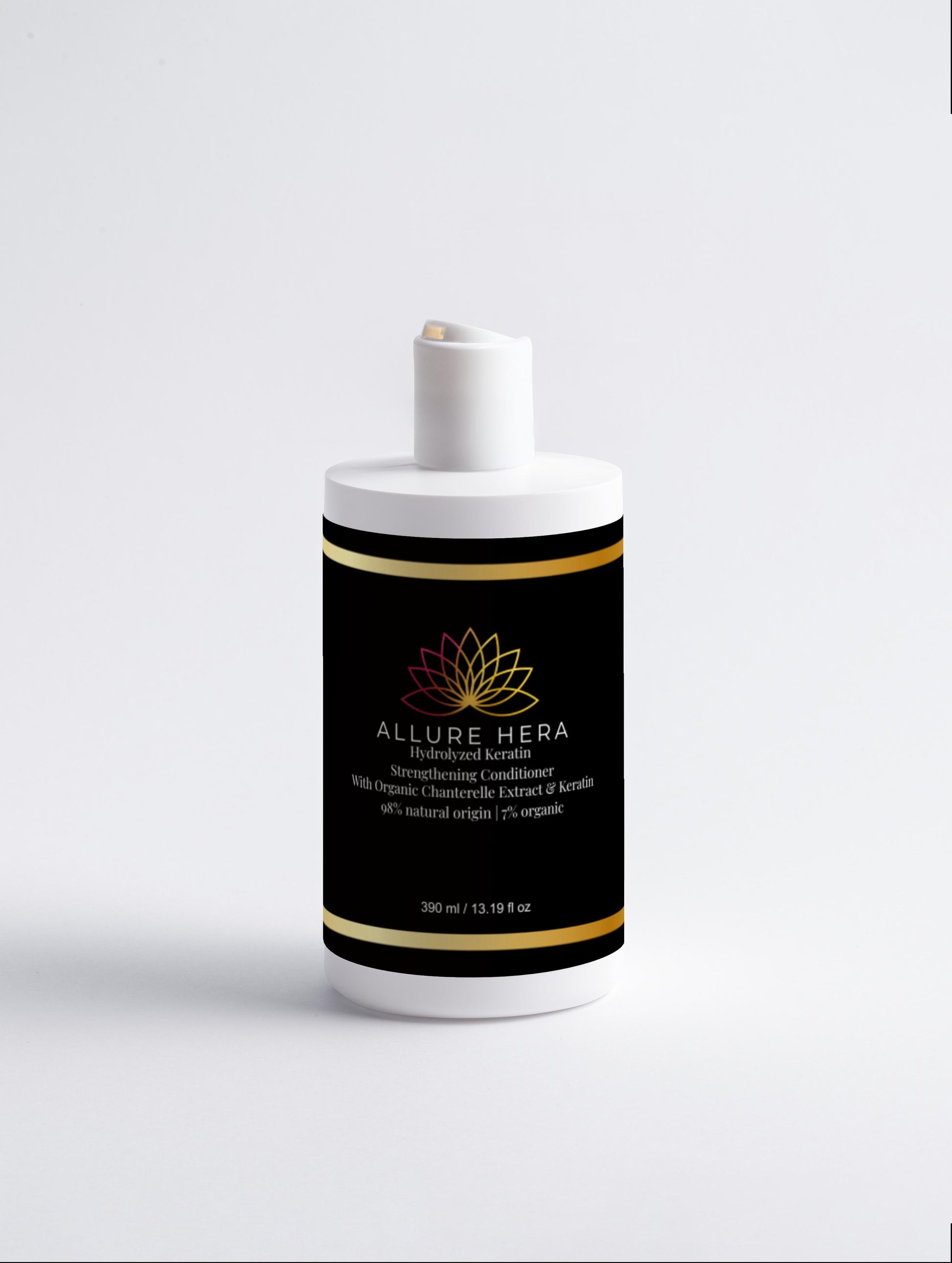 Hydrolyzed Keratin  Strengthening Conditioner, 98% natural origin | 7% organic, 390 ml