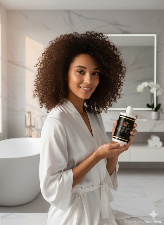 Balsam de păr cu keratină hidrolizată, cofeină, vitamina E și uleiuri vegetale organice. 