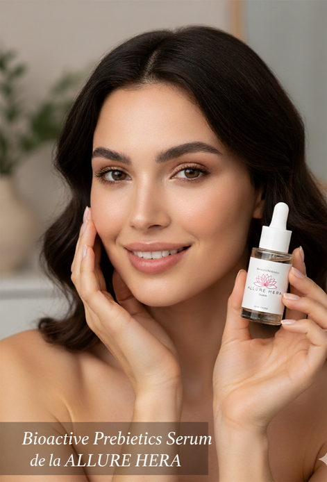 Ser cu Prebiotice – Bioactive Prebiotics Serum, 30 ml, cu 99% ingrediente naturale, 10% ingredinte organice.