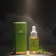 Ulei pentru fortificarea părului și a scalpului cu Rozmarin, 100% de origine naturală din total | 69% de origine organică din total, 30 ml