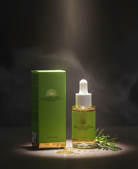 Ulei pentru fortificarea părului și a scalpului cu Rozmarin, 100% de origine naturală din total | 69% de origine organică din total, 30 ml