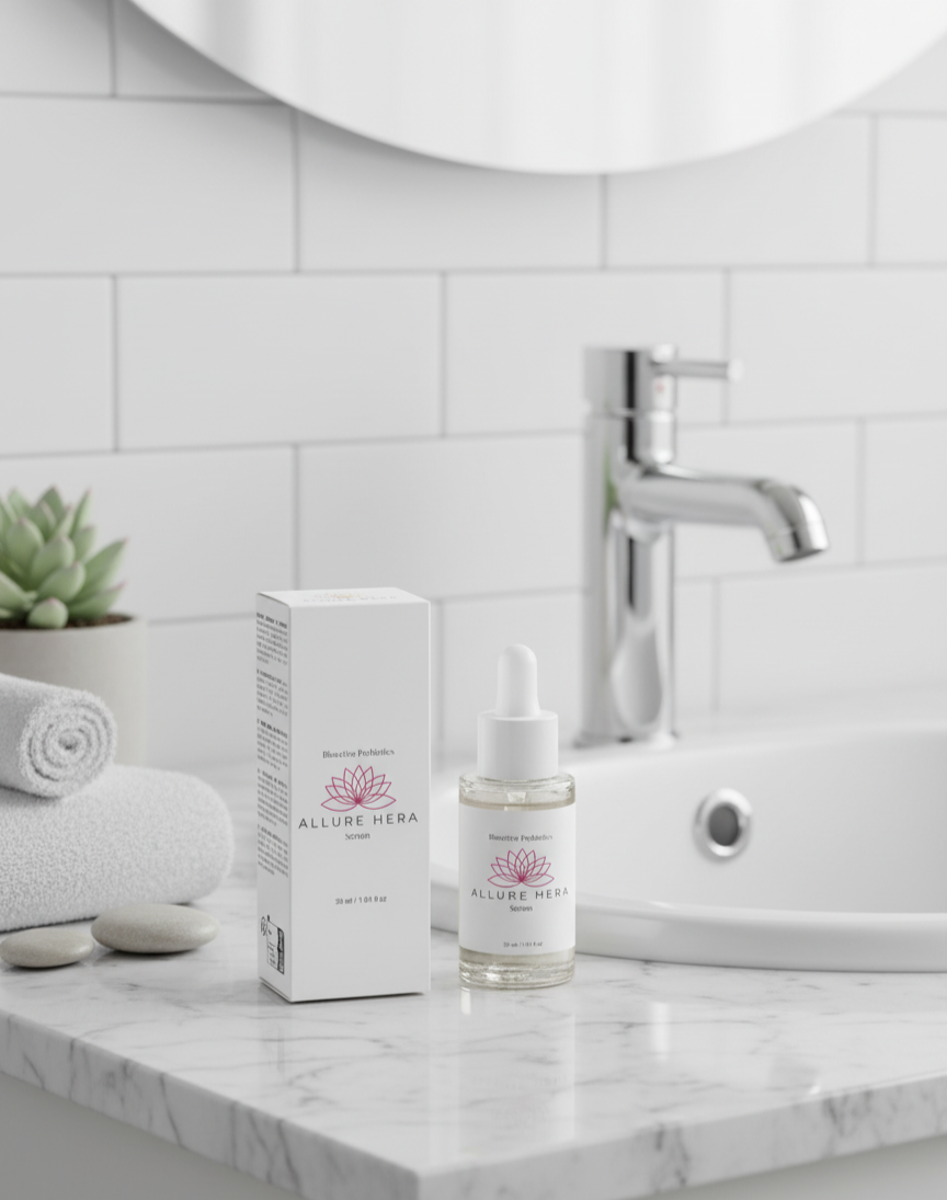Ser cu Prebiotice – Bioactive Prebiotics Serum, 30 ml, cu 99% ingrediente naturale, 10% ingredinte organice.