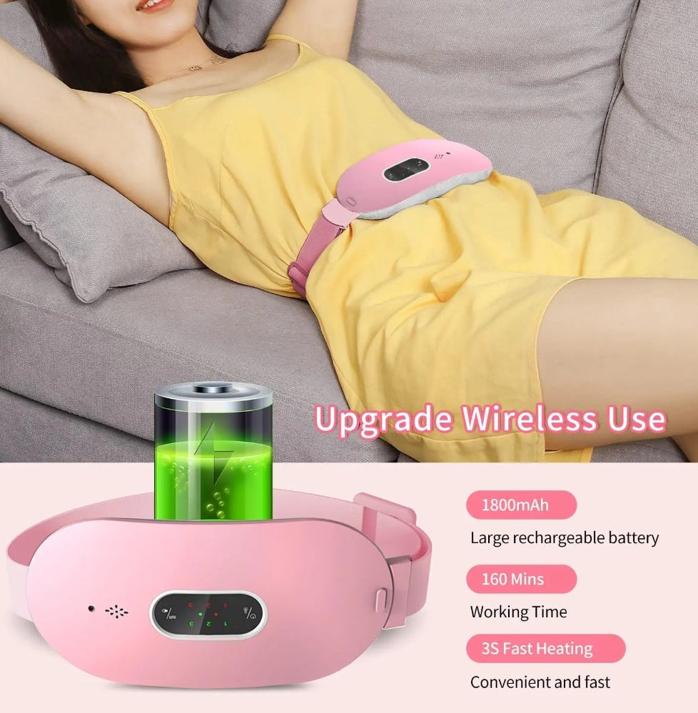 Pad electric încălzitor pentru femei - Confort instantaneu în perioada menstruației