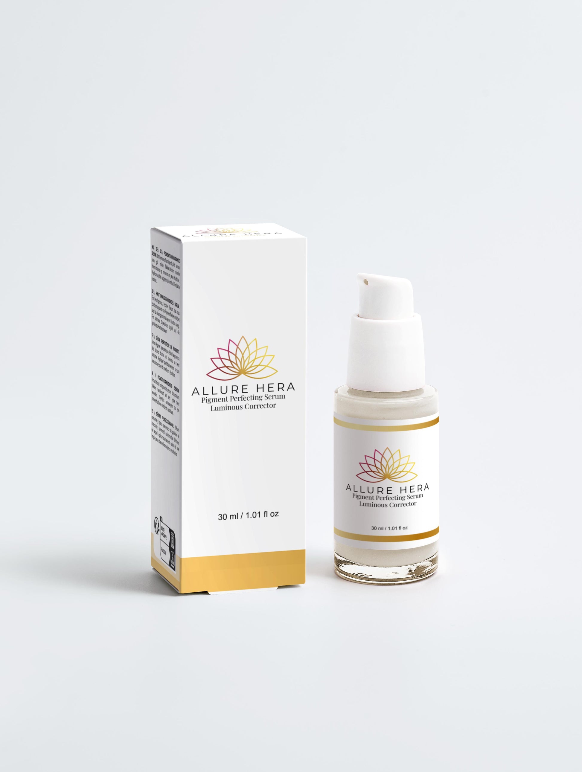 Serul clarifiant 100% natural, 23% organic pentru corectarea pigmentării este completarea perfectă pentru orice gamă de produse de îngrijire a pielii.